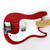 Vintage 1982 Fender Bullet Bass Deluxe Guitar Red Finish