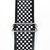 Souldier "Checker" Black & White Pattern 2" Guitar Strap