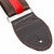 Souldier "Racing Stripe" Red Pattern 2" Guitar Strap