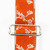 Souldier "Cherry Blossom" Orange & White Pattern 2" Guitar Strap