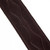 LM Garment Leather "Stage" Series Serpentine Stitch 2.5" Brown Guitar Strap