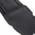 LM "Classic Leather" Series Black Two Layer Garment Leather 2" Guitar Strap
