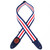 Levy's MSSC8-RWB Cotton Guitar Strap - Red, White & Blue