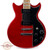 Used Hofner Colorama II Double Cutaway electric Guitar in Metallic Red Finish