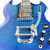 2013 Gibson SG Deluxe Electric Guitar Trans Blue Finish