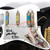 1993 Fender Custom Shop Limited Edition Set Neck Stratocaster Electric Guitar Charcoal Flame