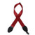 Souldier Plain Seatbelt Dark Red 2" Guitar Strap with Black Ends