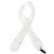 Souldier Plain Seatbelt White 2" Guitar Strap with White Ends