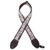 Souldier "Paisley" Light Blue & Brown Pattern 2" Guitar Strap with Dark Brown Ends