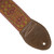Souldier "Arabesque" Red Pattern 2" Guitar Strap with Olive Ends