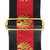 Souldier "Centurion" Pattern 3" Bass Guitar Strap with Black Ends
