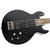 Used Schecter Diamond Series Devil Tribal Electric Bass Guitar in Black Finish