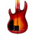 Used Carvin USA Made XB75P 5-String Electric Bass Guitar Cherry Burst