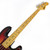 1977 Ibanez Silver Series P-Bass Style Electric Bass Guitar in Sunburst
