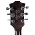 Gretsch G6120SH Brian Setzer Hot Rod Tuxedo Black Flame Maple DEMO