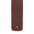 Levy's M1 Leather Guitar Strap with Cream City Music logo 2 1/2" Brown