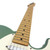 2002 Fender MIM Telecaster Electric Guitar Rare Metallic Sage Finish
