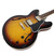 2010 Gibson Custom Shop ES-335 Dot Neck Electric Guitar Sunburst Finish