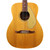 Vintage 1971 Fender Malibu Acoustic Guitar Natural Finish