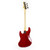 Fender Limited Edition USA Geddy Lee Jazz Bass with Maple Neck in Trans Crimson Red