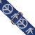 Souldier "Peace Dove" Blue & White Neil Young 2" Guitar Strap