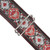 Souldier "Cabernet" Wine Pattern 2" Guitar Strap with Burgundy Ends