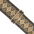 Souldier "Persian" Black 2" Guitar Strap with Black Ends
