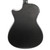 2002 Rain Song OM1000 Orchestra Model Graphite/Carbon Fiber Acoustic Electric Guitar in Black