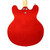1968 Mosrite Celebrity III Model 220 Semi-Hollow Body Electric Guitar in Red