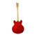 1968 Mosrite Celebrity III Model 220 Semi-Hollow Body Electric Guitar in Red