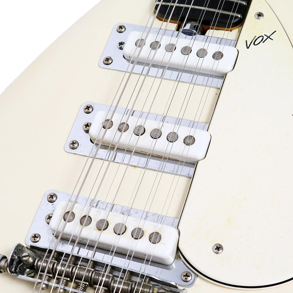 Vintage 1967 Vox Mark XII 12-String Electric Guitar White Finish | Cream  City Music