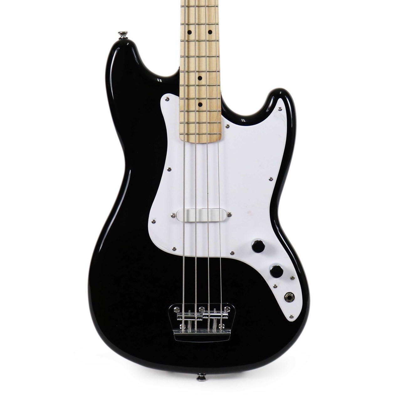 Squier Bronco Bass ブラックエレキベース Squier Sonic Bronco Bass