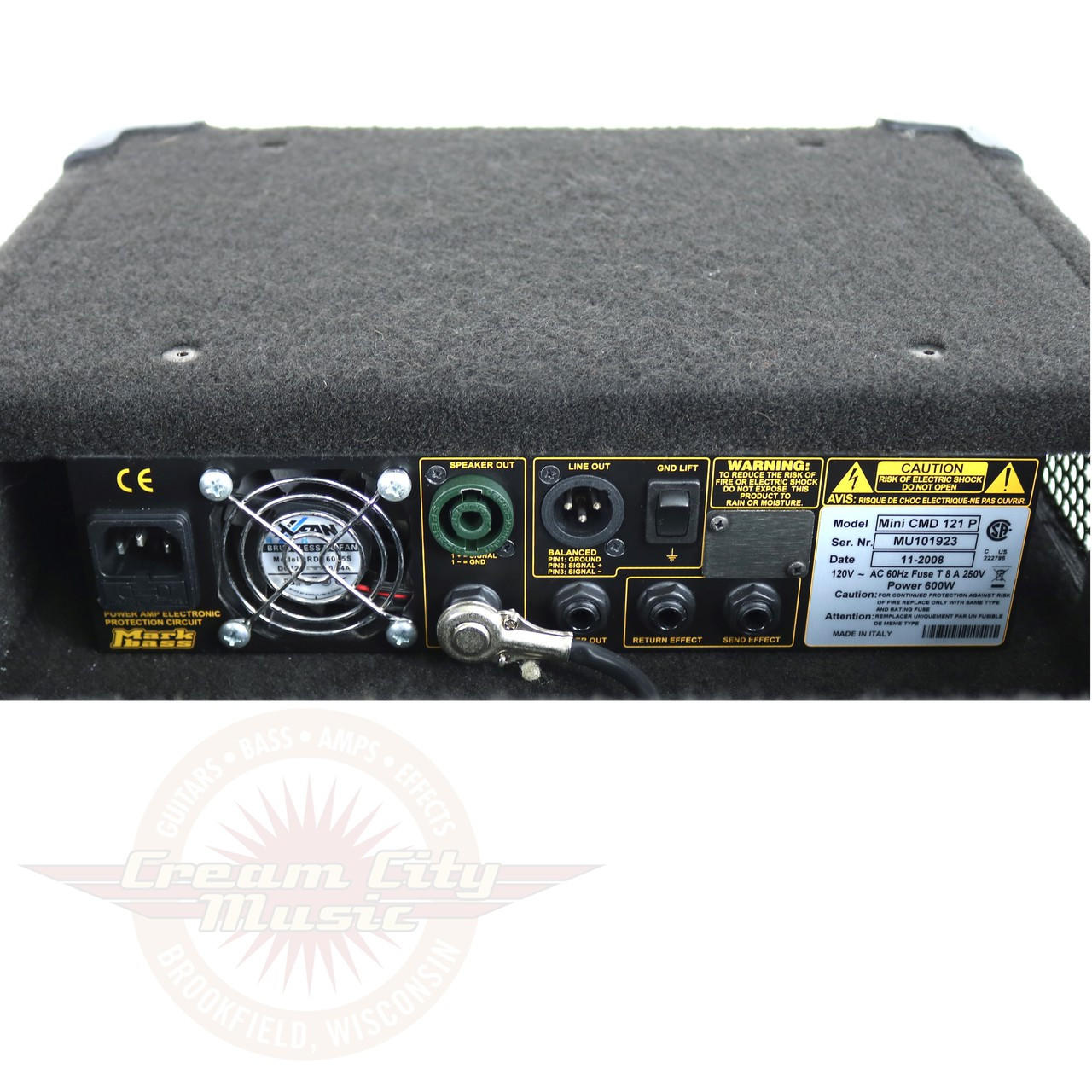 2008 Markbass Mini CMD 121P 300W 1x12 Bass Combo Amp | Cream City