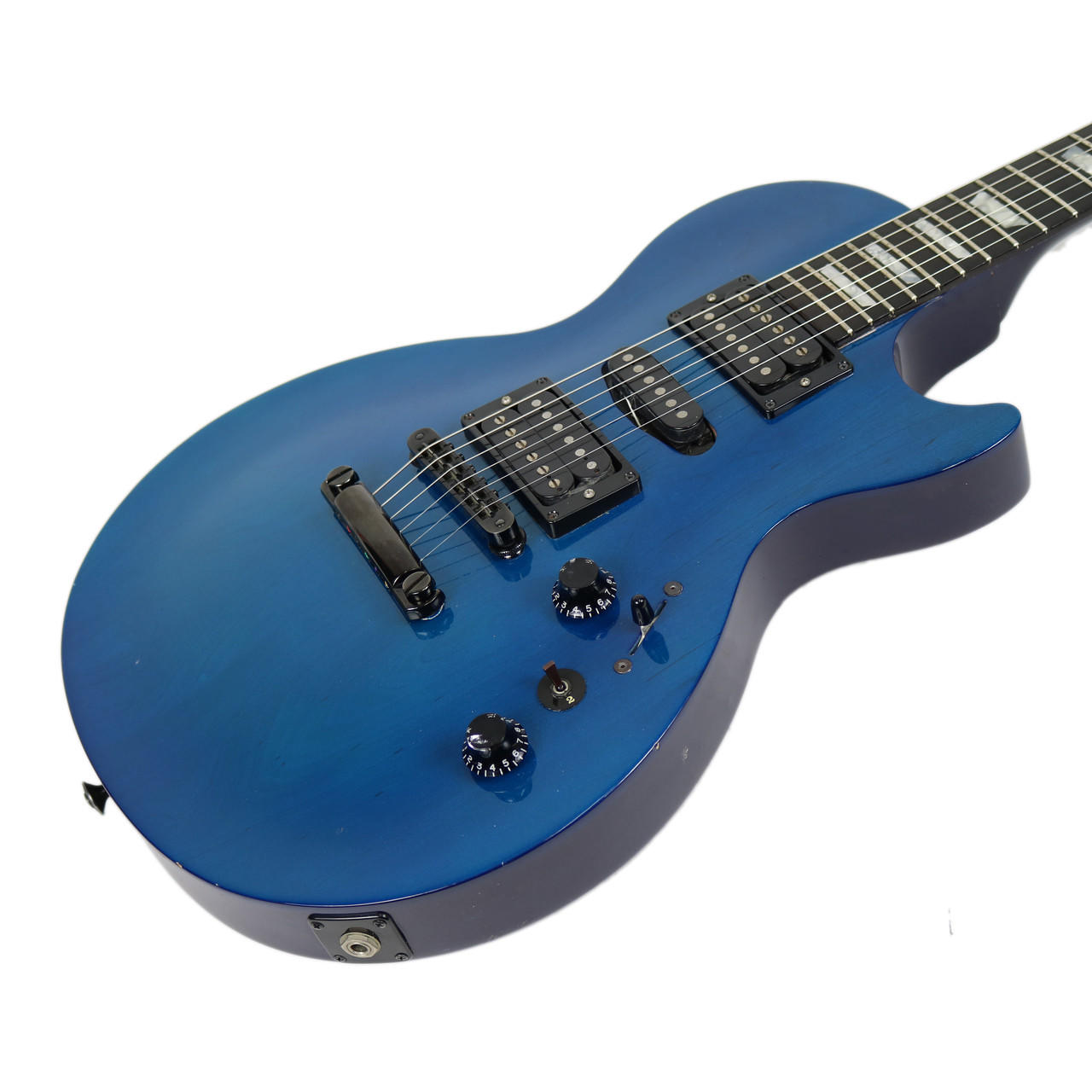 1992 Gibson Les Paul Studio Lite M-III HSH Translucent Blue Finish  