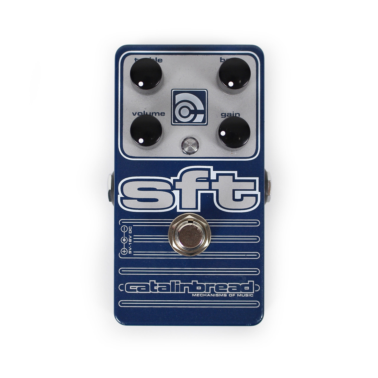 Catalinbread SFT Ampeg Amp Emulation Bass Overdrive Pedal | Cream