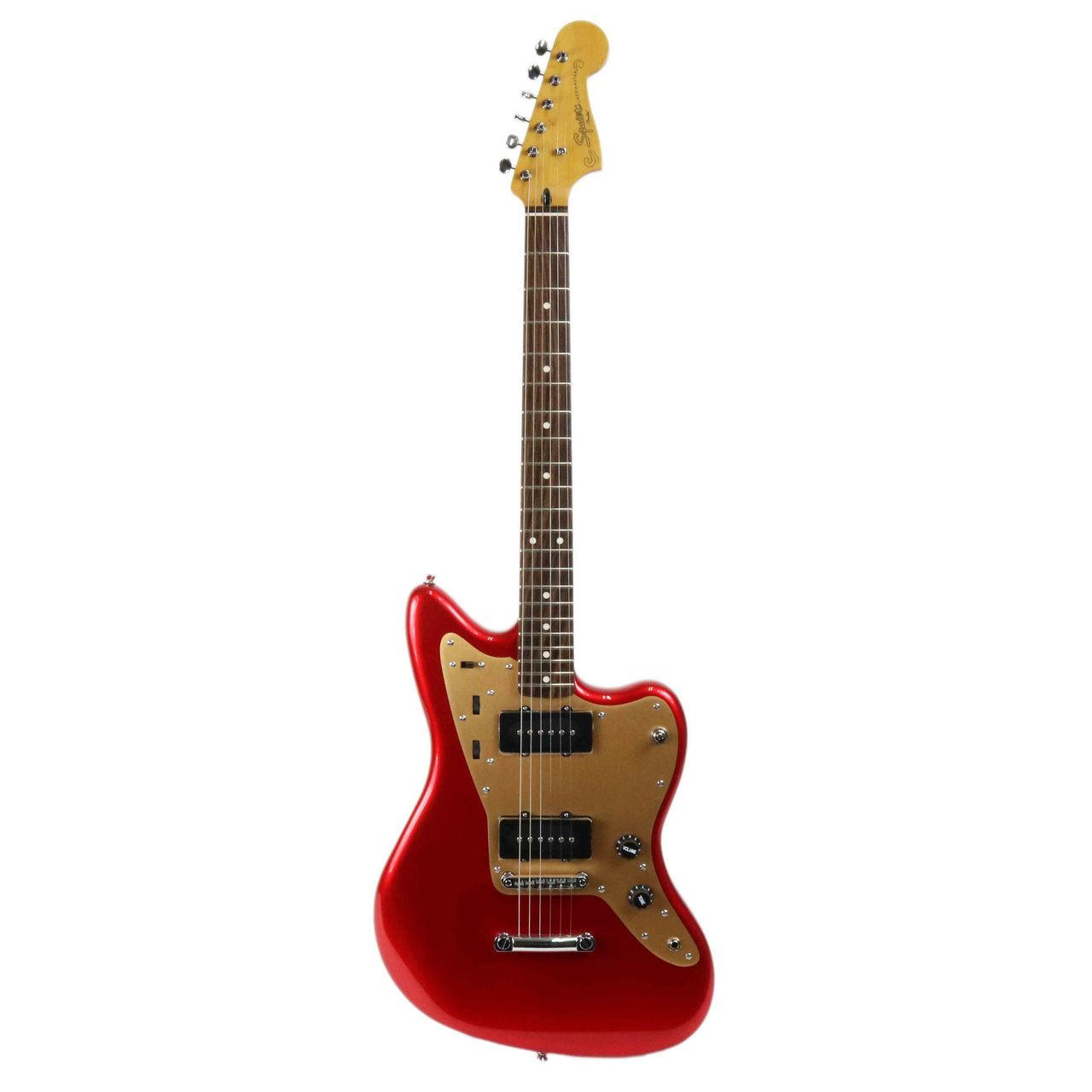 Squier Deluxe Jazzmaster ST Hard Tail Rosewood - Candy Apple 