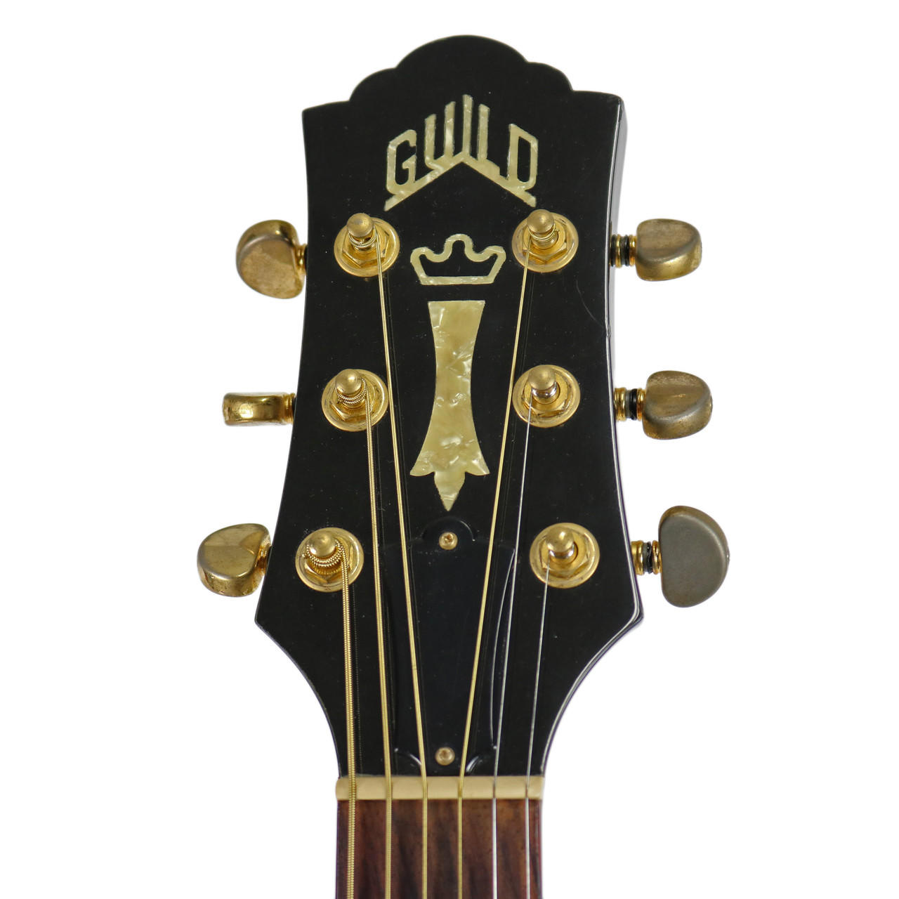 1997 Guild JF-30 Jumbo Acoustic Guitar Black Finish | Cream City Music