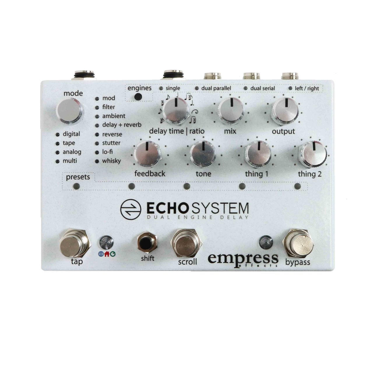 Empress Effects Echosystem Dual System Delay Pedal | Cream City Music