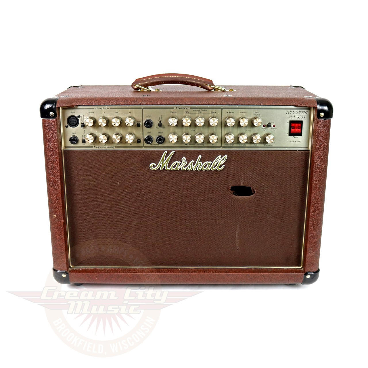 1995 Marsahll Acoustic Soloist AS80R 80W 2x10 Acoustic