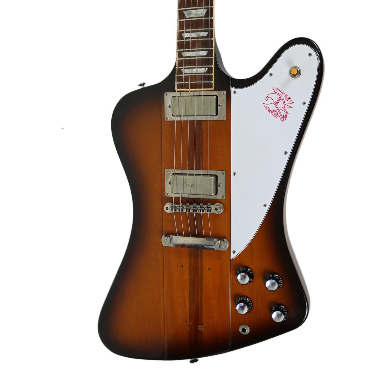 1999 Gibson Firebird V Electric Guitar Sunburst Finish | Cream