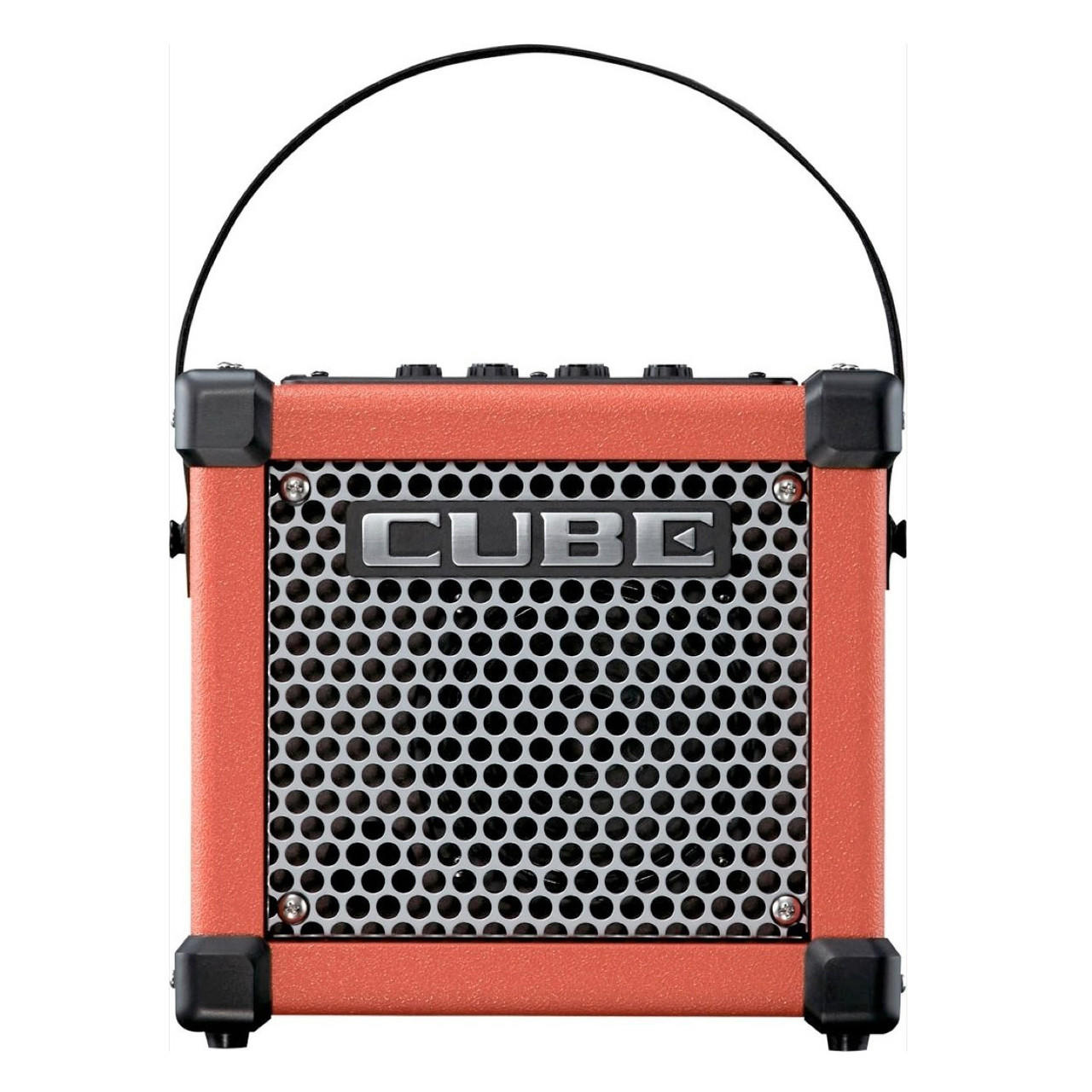 Roland Micro Cube GXR 3W 1x5 Portable Guitar Combo Amp Red | Cream