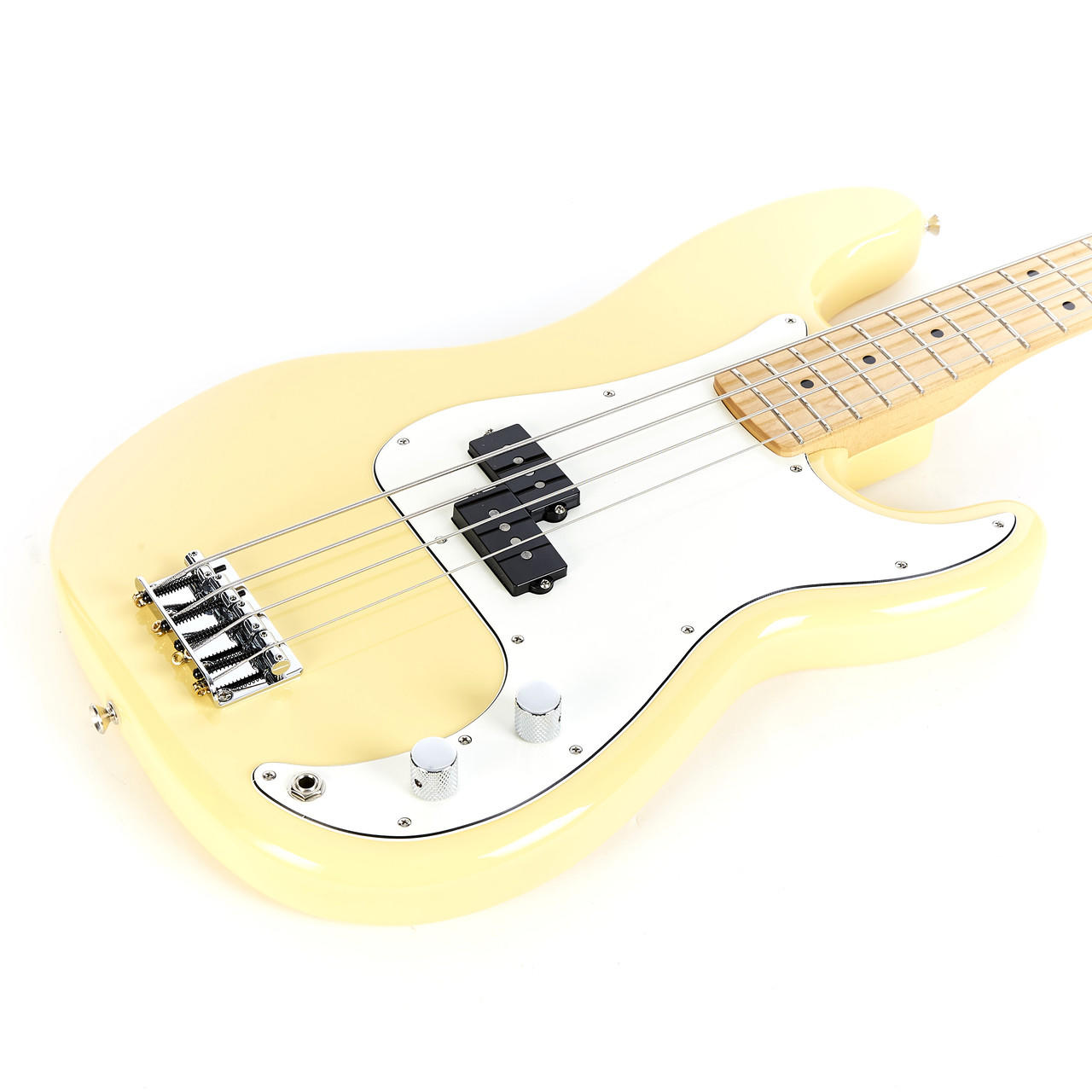 Fender Player Precision Bass Maple - Buttercream | Cream City Music