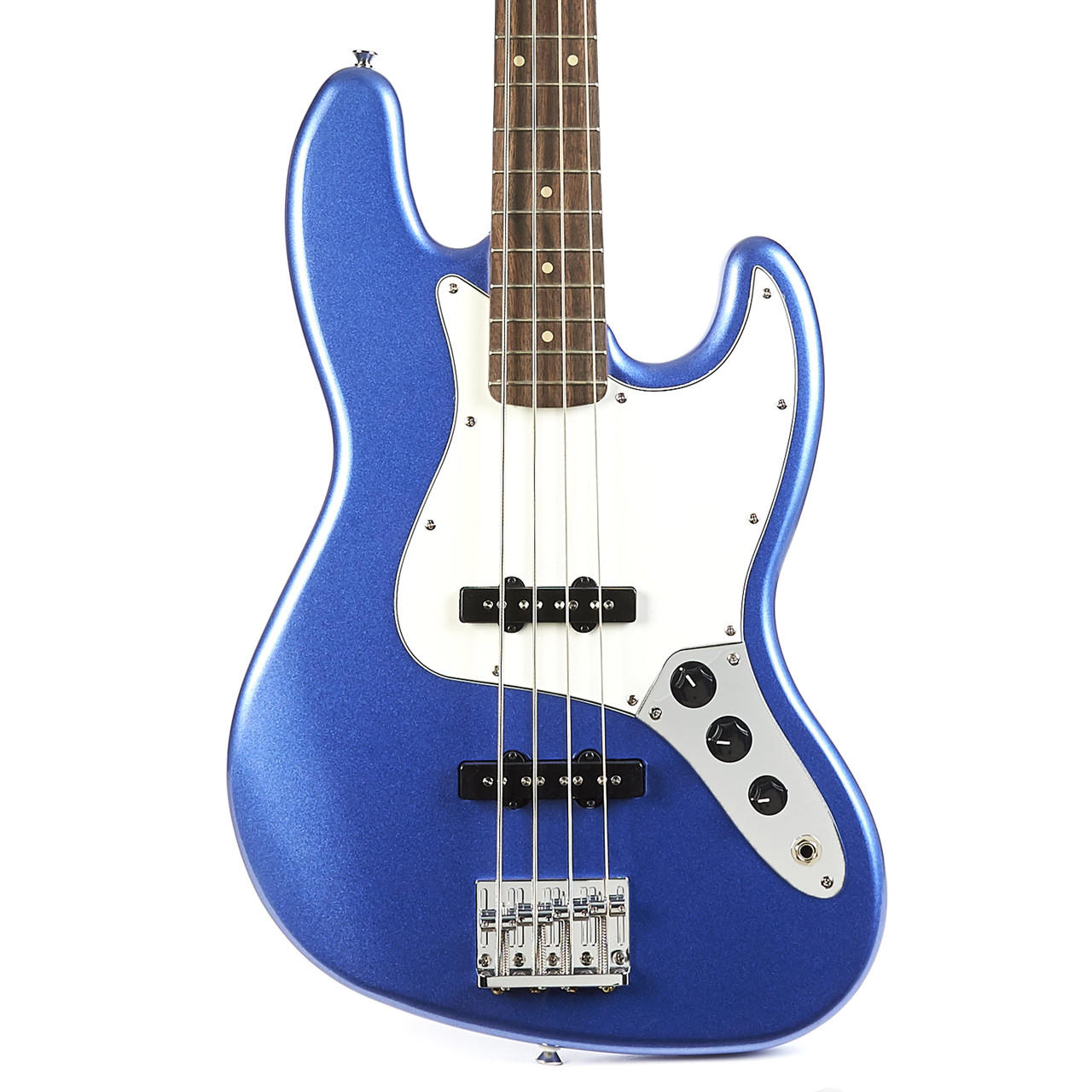 Squier Contemporary Jazz Bass in Ocean Blue Metallic | Cream City