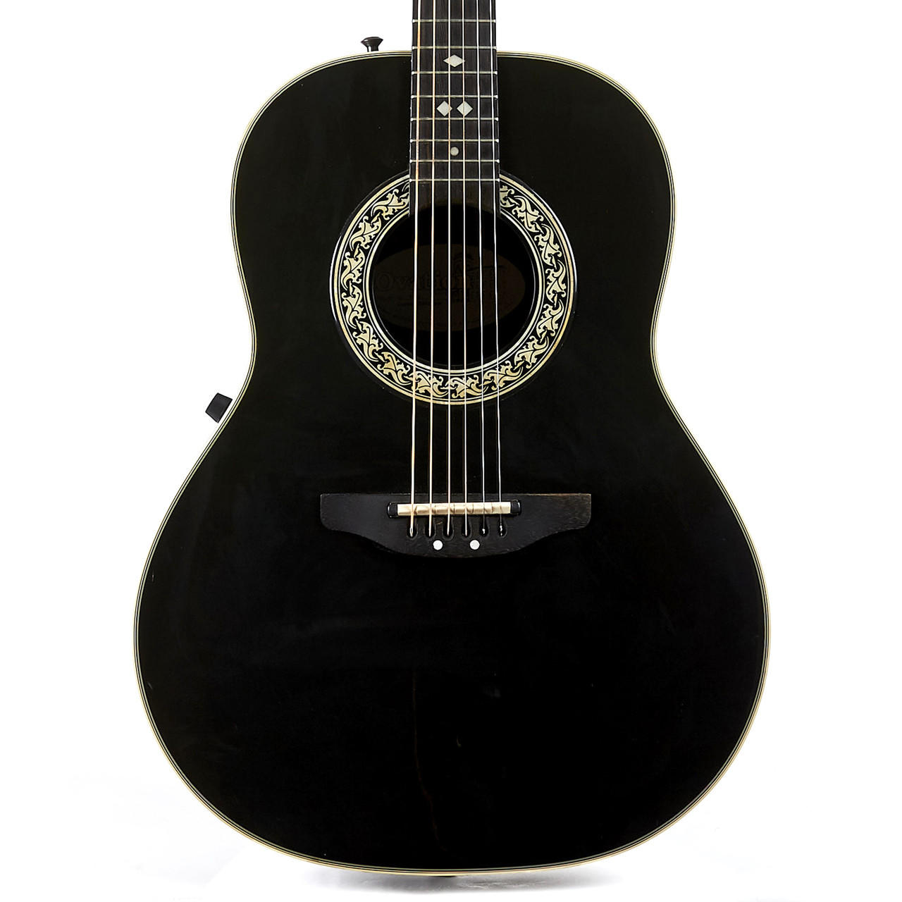 Used Ovation Model 1712 Custom Balladeer Black 1989 | Cream City Music