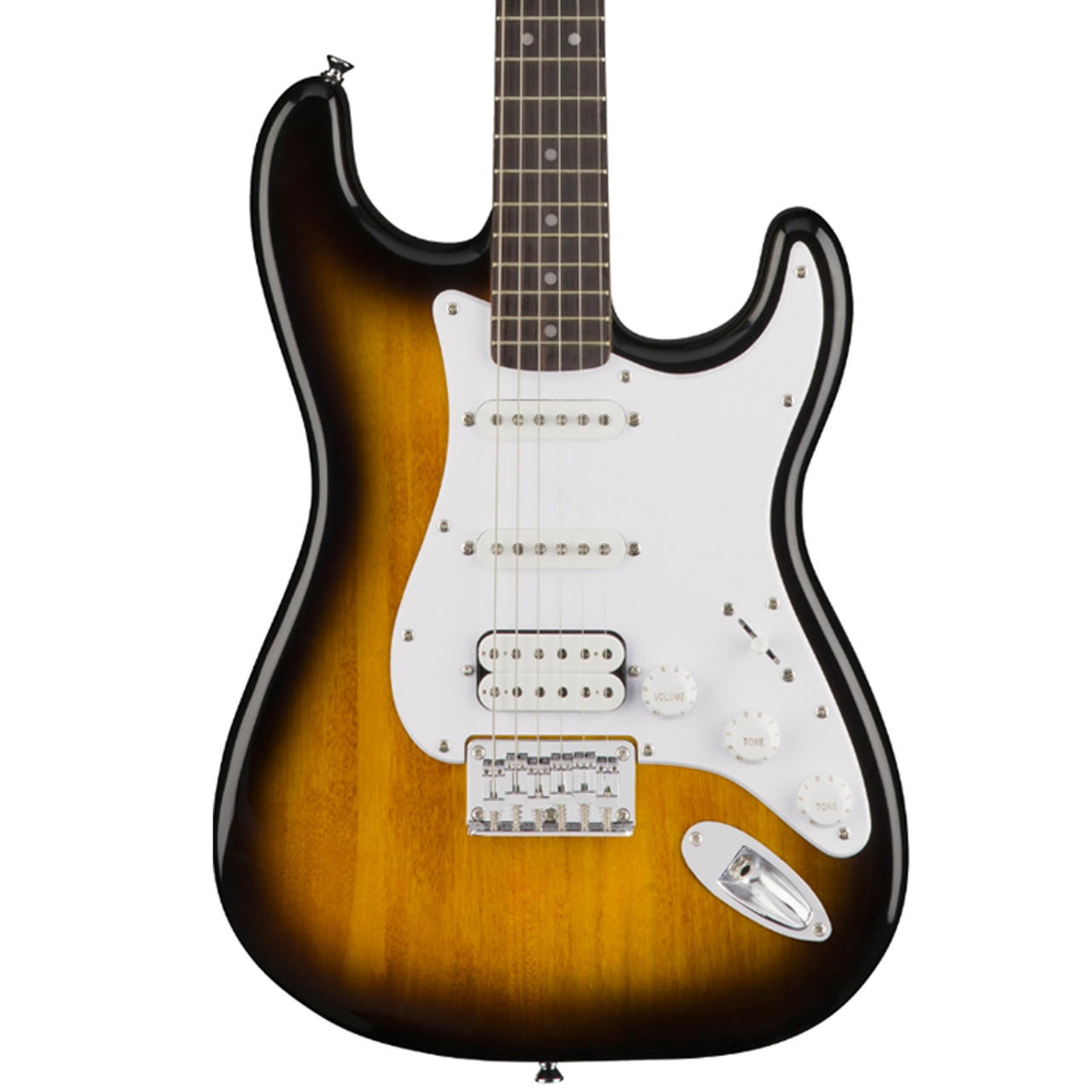 Squier Stratocaster bullet strat サンバースト Squier Bullet Stratocaster HSS Hard Tail Laurel - Brown