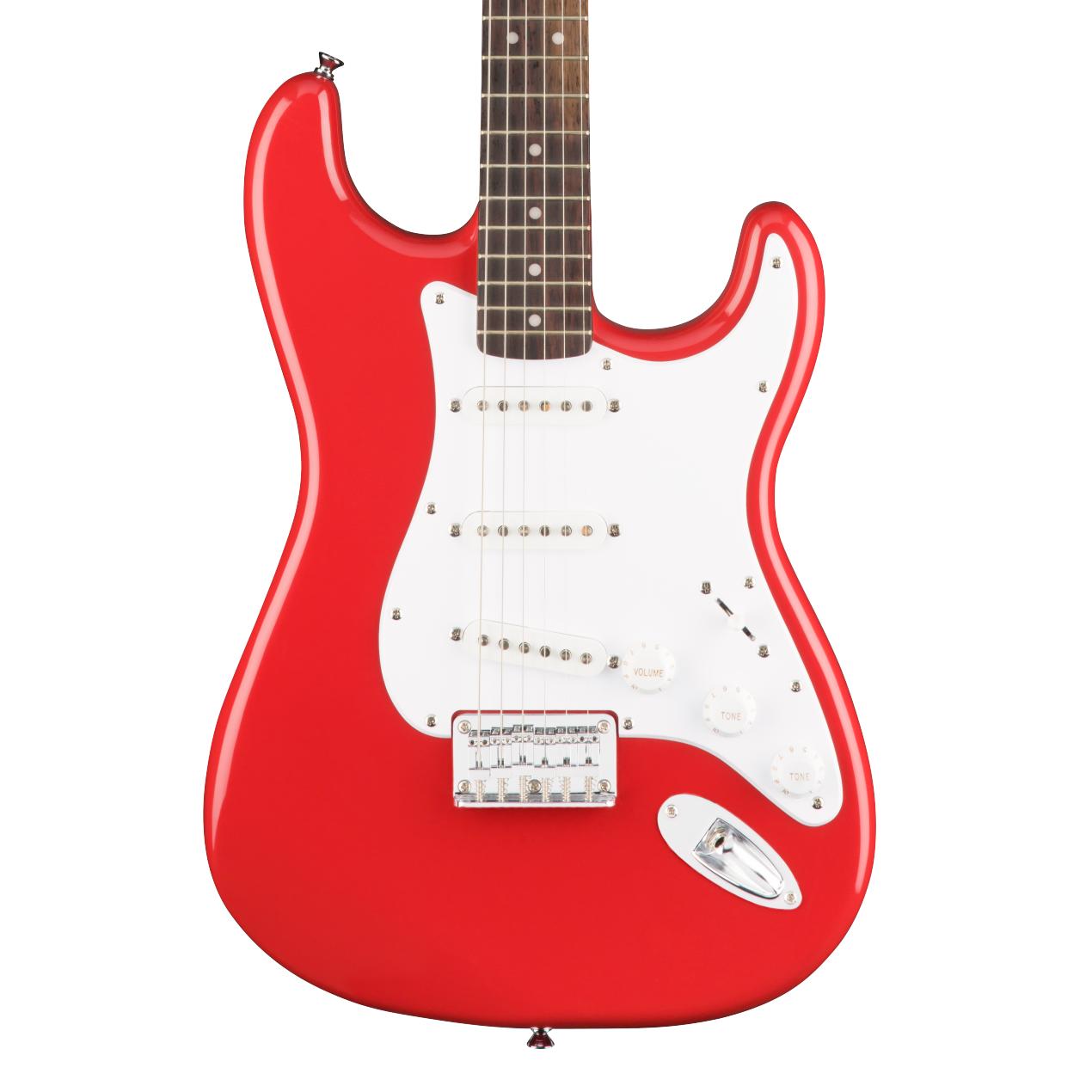 Squier Bullet Stratocaster Hard Tail Laurel - Fiesta Red | Cream