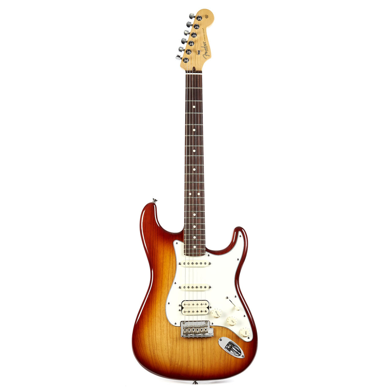 2014 Fender American Standard Stratocaster HSS - Sienna Sunburst