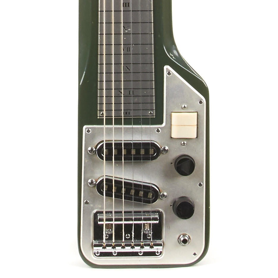 Vintage Guyatone HG-960 Lap Steel Green 1960's | Cream City Music
