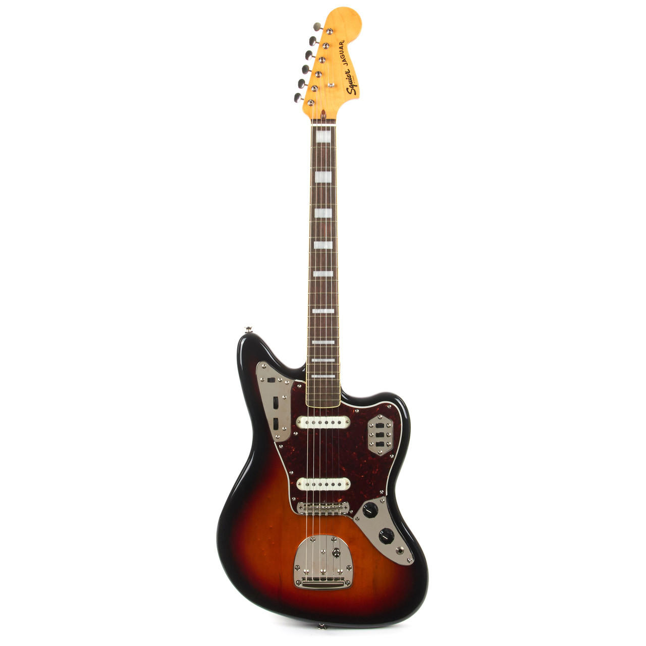 Squier Classic Vibe '70s Jaguar Laurel - 3 Tone Sunburst | Cream