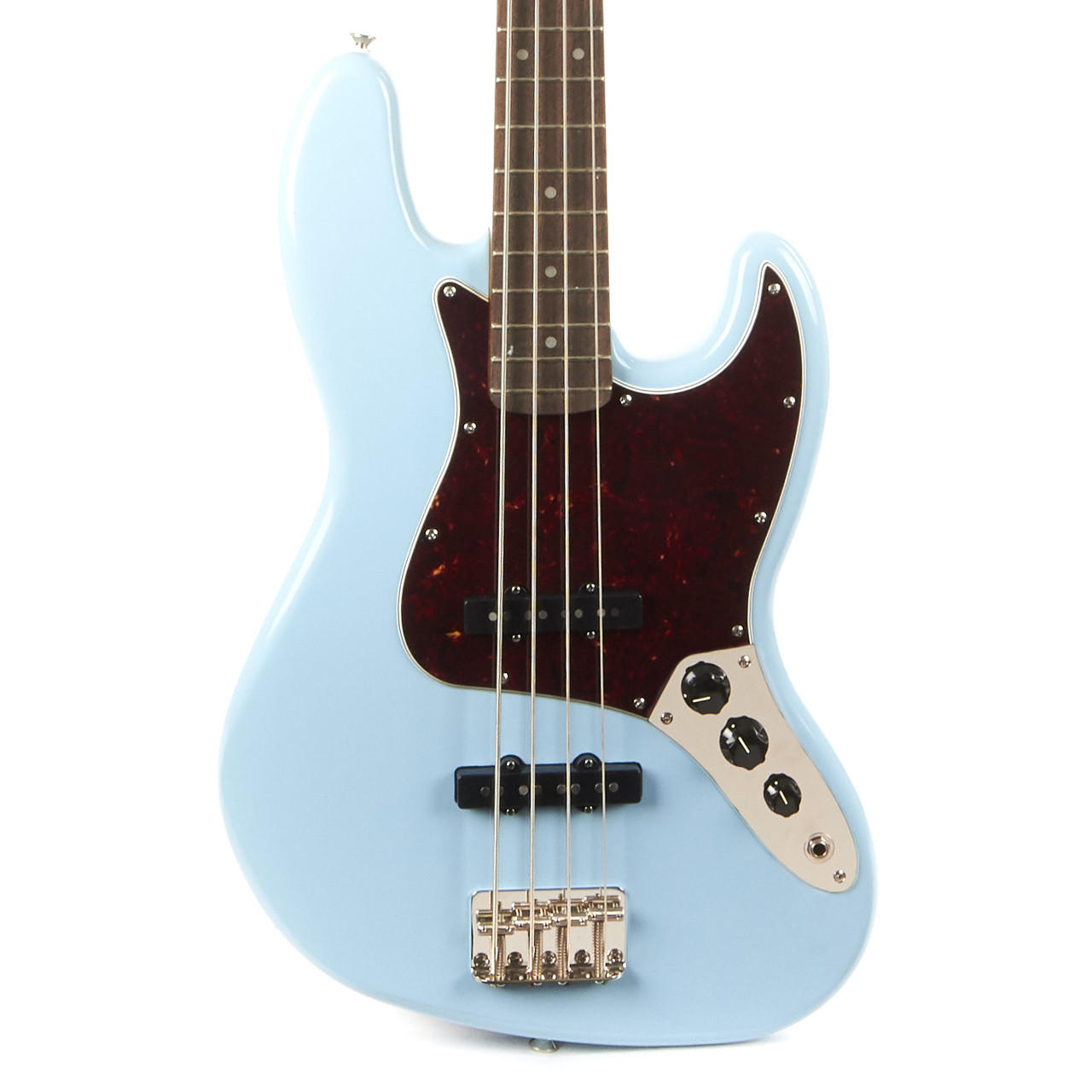 Squier Classic Vibe '60s Jazz Bass Laurel - Daphne Blue | Cream